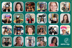 Collage of female doctoral candidates at IMPRS-APS since 2015